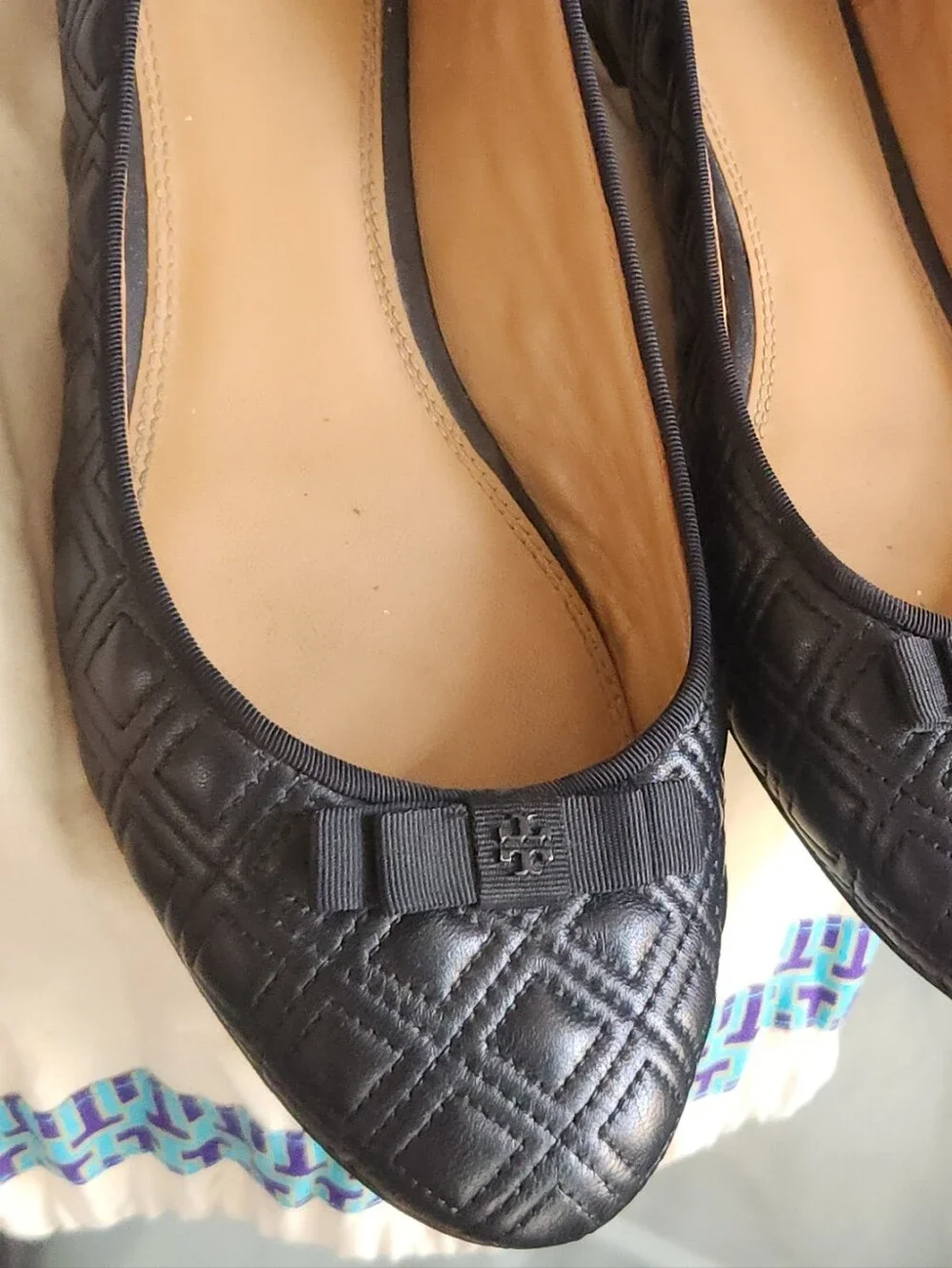 Tory Burch Quilted Ballet Flats